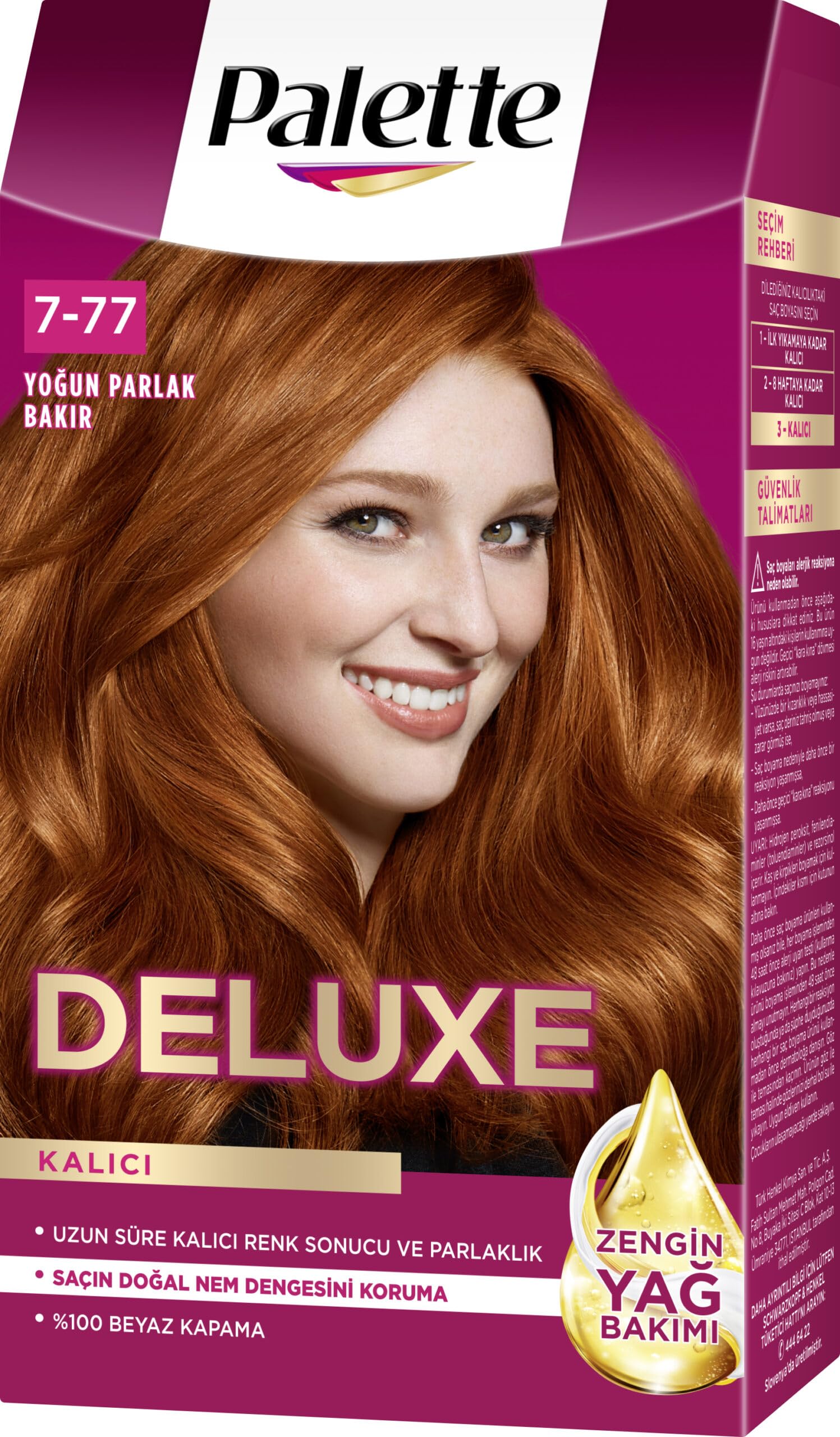 Deluxe 7-77 Yoğun Parlak Bakır