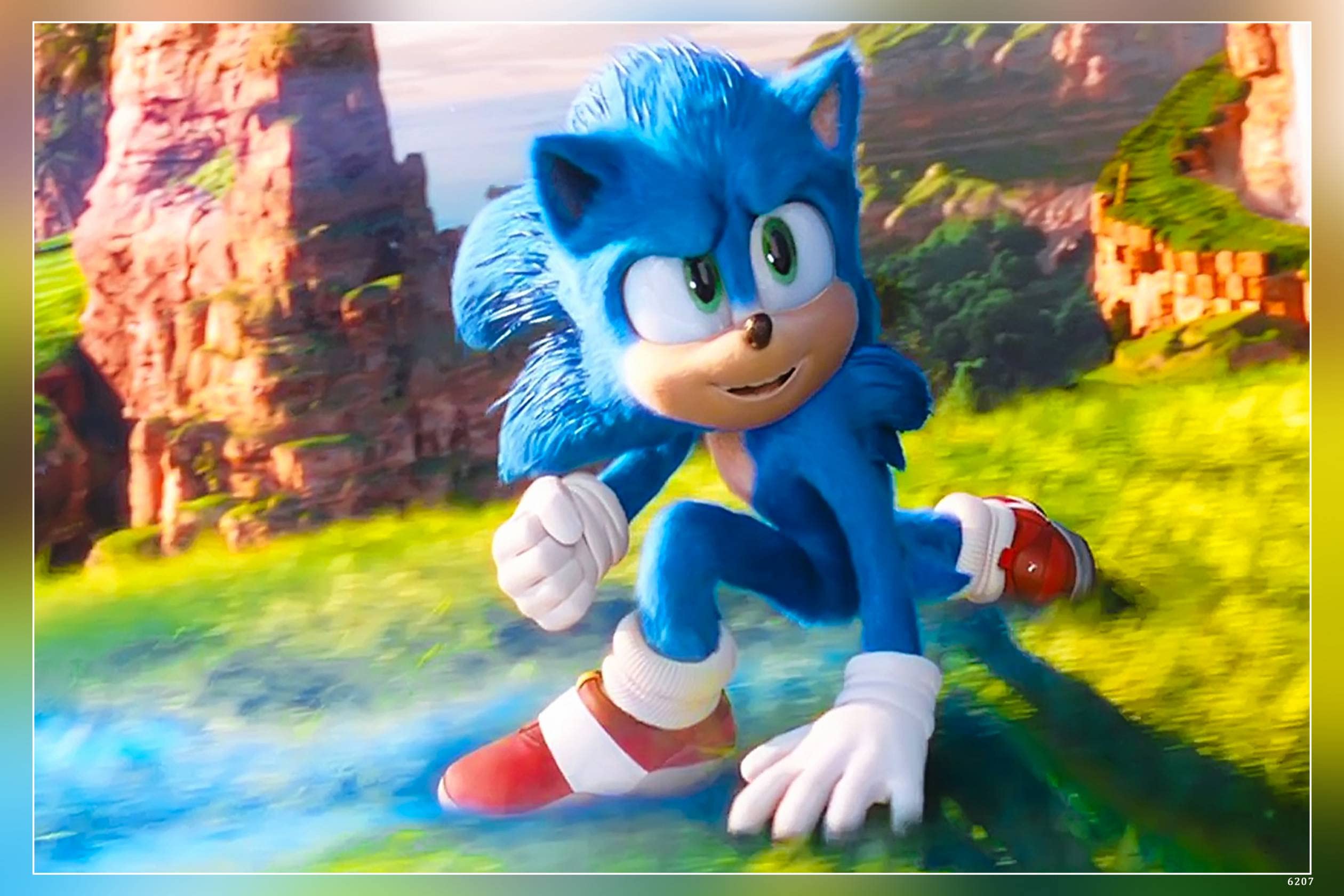 POSTERNEST Sonic The Hedgehog Poster Matte Finish Paper Print 12 x18 Inch (Multicolor) -6207