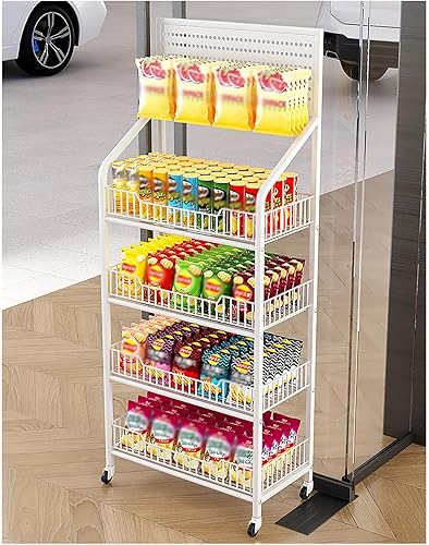 Miniatura 8 de Shelves Commercial Supermarket Shelf ,Retail Snack Rack Display Stand, Convenience Store/Pharmacy Floorstanding Display Stand For Snack Beverage