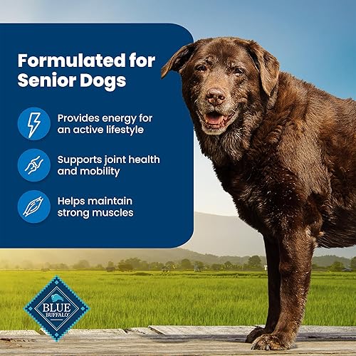 Vista 32 de Blue Buffalo Life Protection Formula - Alimento seco para perros mayores, apoya la salud y la movilidad de las articulaciones, hecho