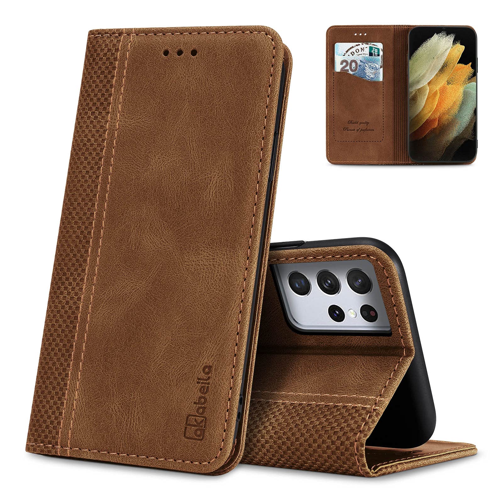 Funda Samsung S22 a prueba de golpes con ranuras para tarjetas 8
