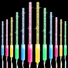 Joycabin Pack of 12 LED Glow Sticks, Light Toy Party Item Set, Glow Sticks, Glow Stick Party Set with Multicoloured Light for Children, Christmas, Party, Concert, Wedding