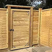 Vista 7 de Mofeez Kit de soporte de esquina sin hundimiento para puertas de cobertizo, puertas de entrada, puertas de corral, ventanas de madera (2 juegos)