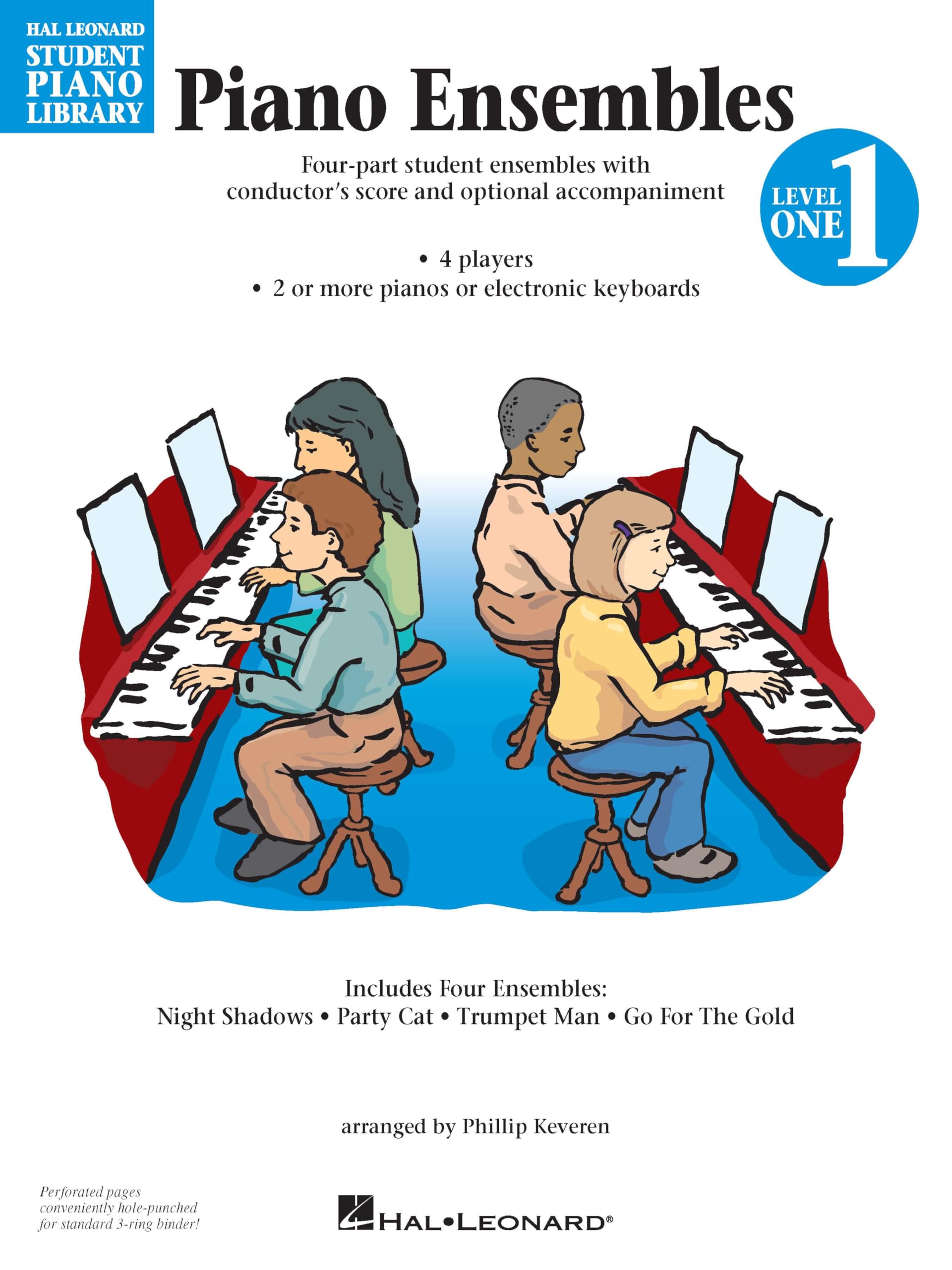 Hal Leonard Student Piano Libr. Piano Ensembles 1 Book [Softcover] Piano Hal Leo