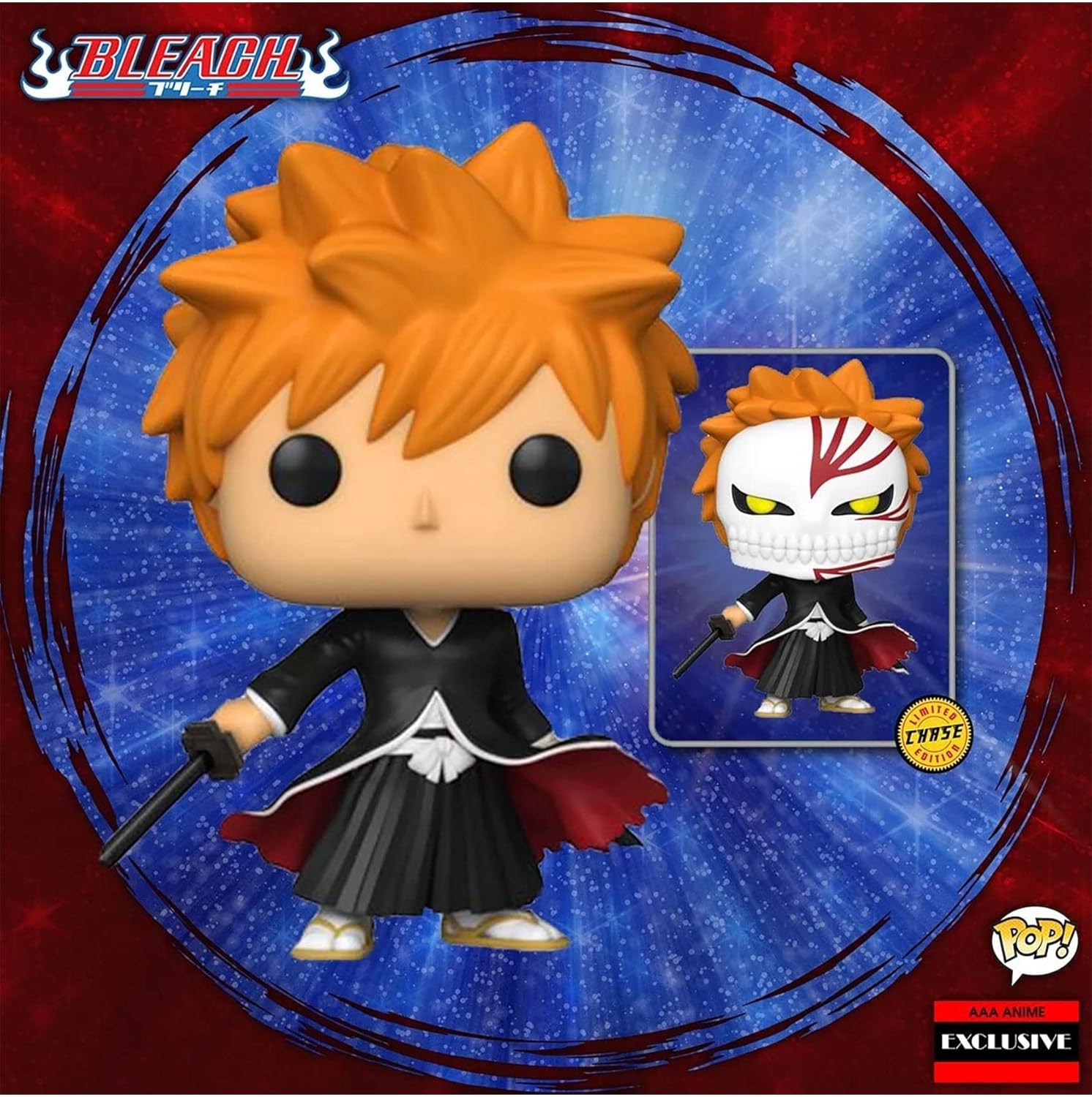 Funko Pop Bleach Ichigo Kurosaki Bankai Tensa Zangetsu Vinyl Figure
