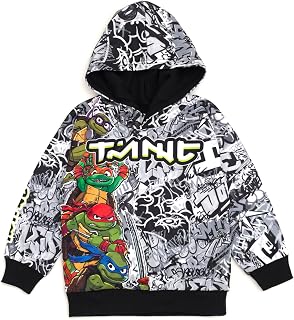 TEENAGE MUTANT NINJA Turtles Boys' Fleece Hoodie Toddler to Big Kid
