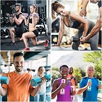 Sportneer Állítható Súlyzókészlet 0,9-4,5 kg (páronként 0,9-2,3 kg) - 6 az 1-ben Gyorsállítású Kézi Súlyzók Otthoni Edzéshez, Férfiaknak és  6