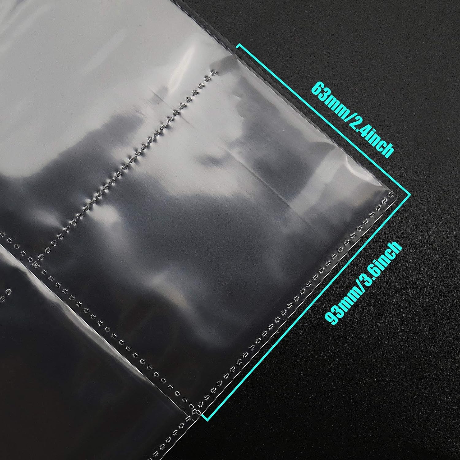 540 Pocket Trading Card Binder, 9 Pocket Double-Sided Album Folder 30 Page for Game Card Storage