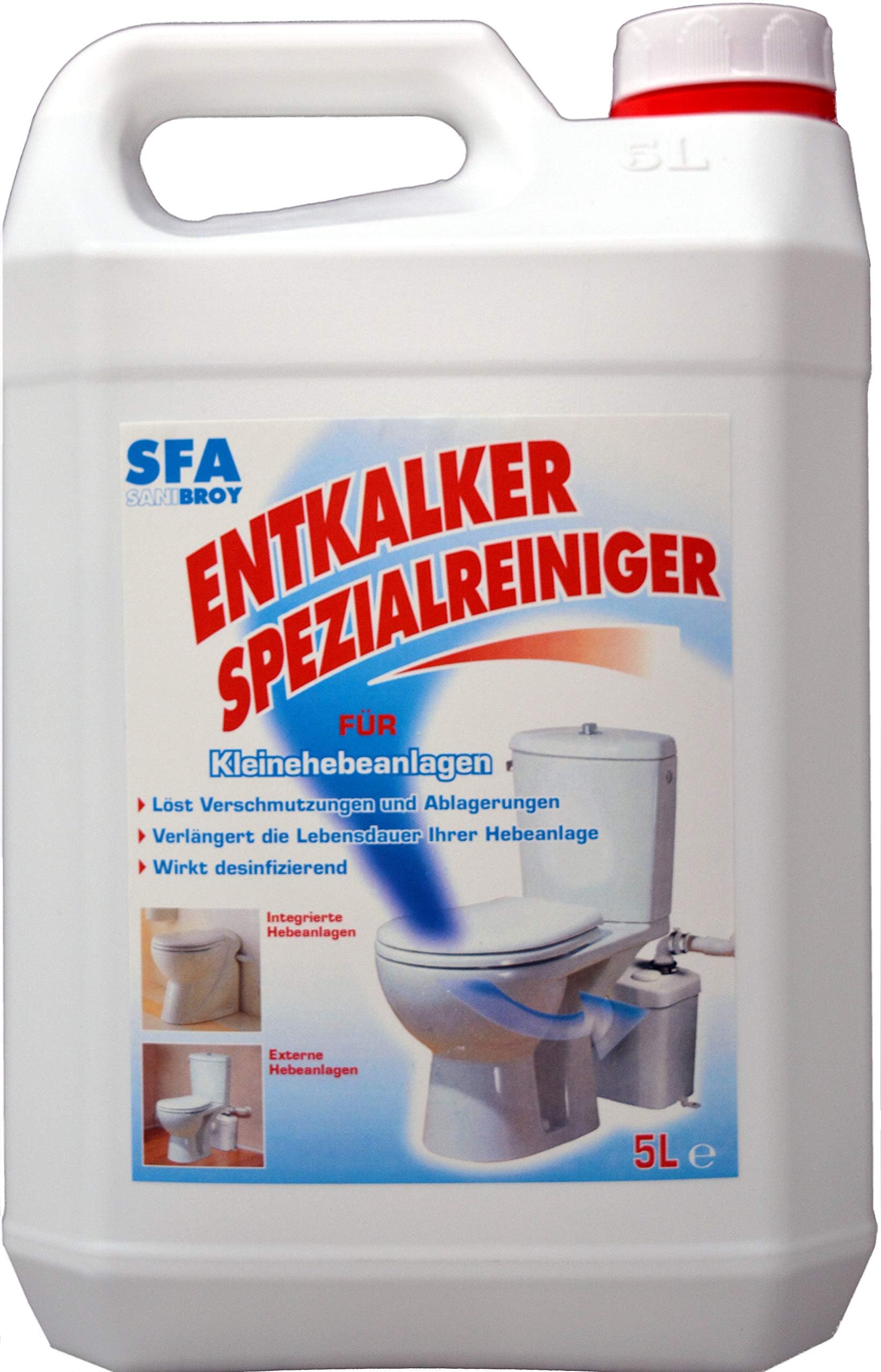 Spülkastenreiniger 2,5L Toilettenspülkasten Entkalker Kalklöser WC, Spülkästen E - Foto 12