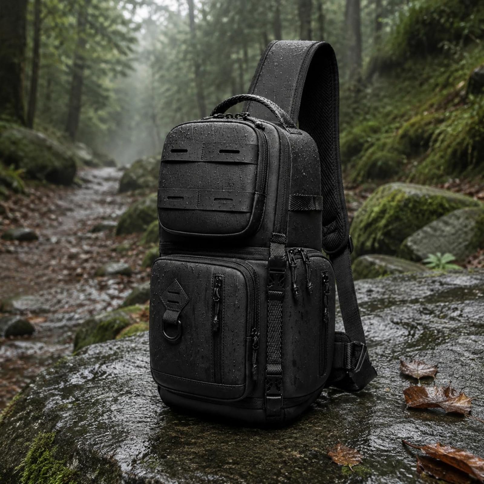 predolo Bolsa Táctica Cámara Ligero Bolso Bandolera Cámara Compartimentos Equipo de Fotografía para Viaje