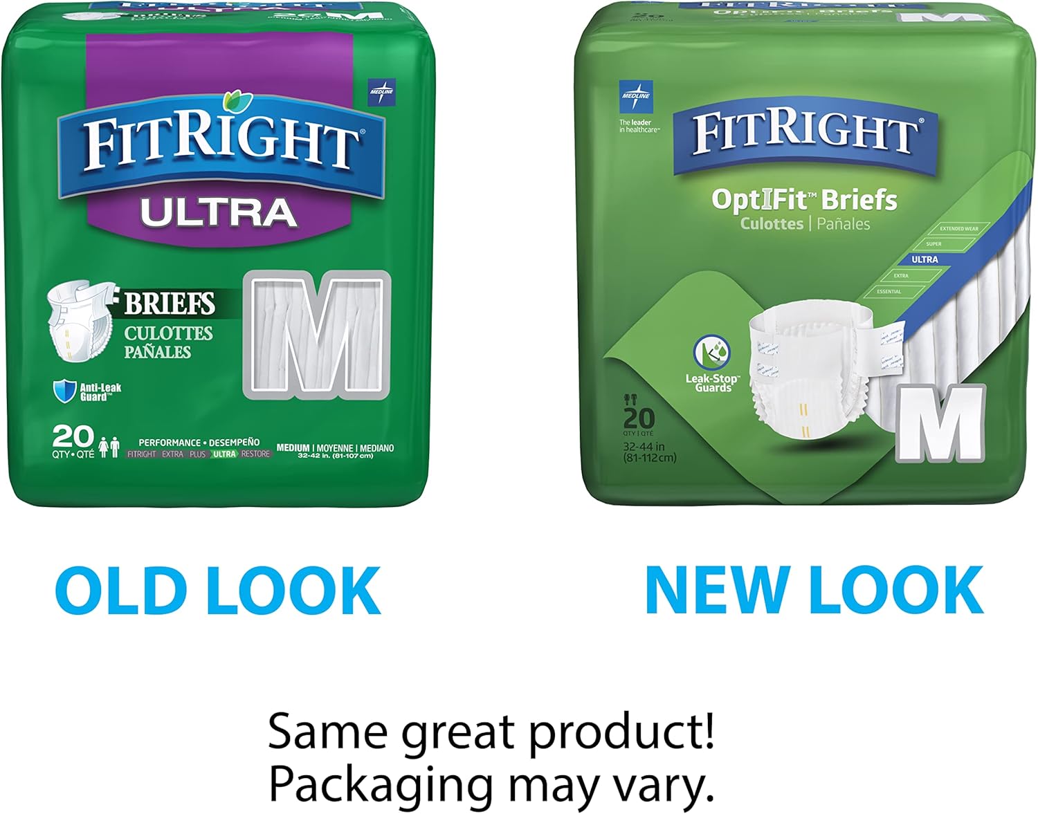 Creative Product FitRight Ultra Adult Diapers, Disposable Incontinence Briefs with Tabs, Heavy Absorbency, Medium, 32-42, 4 packs of 20 (80 total) Black Friday Sale 2022 FitRight Ultra Adult Diapers, Disposable Incontinence Briefs with Tabs, Heavy Absorbency, Medium, 32-42, 4 packs of 20 (80 total)