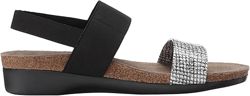 Blanco/Black Fabric Combo