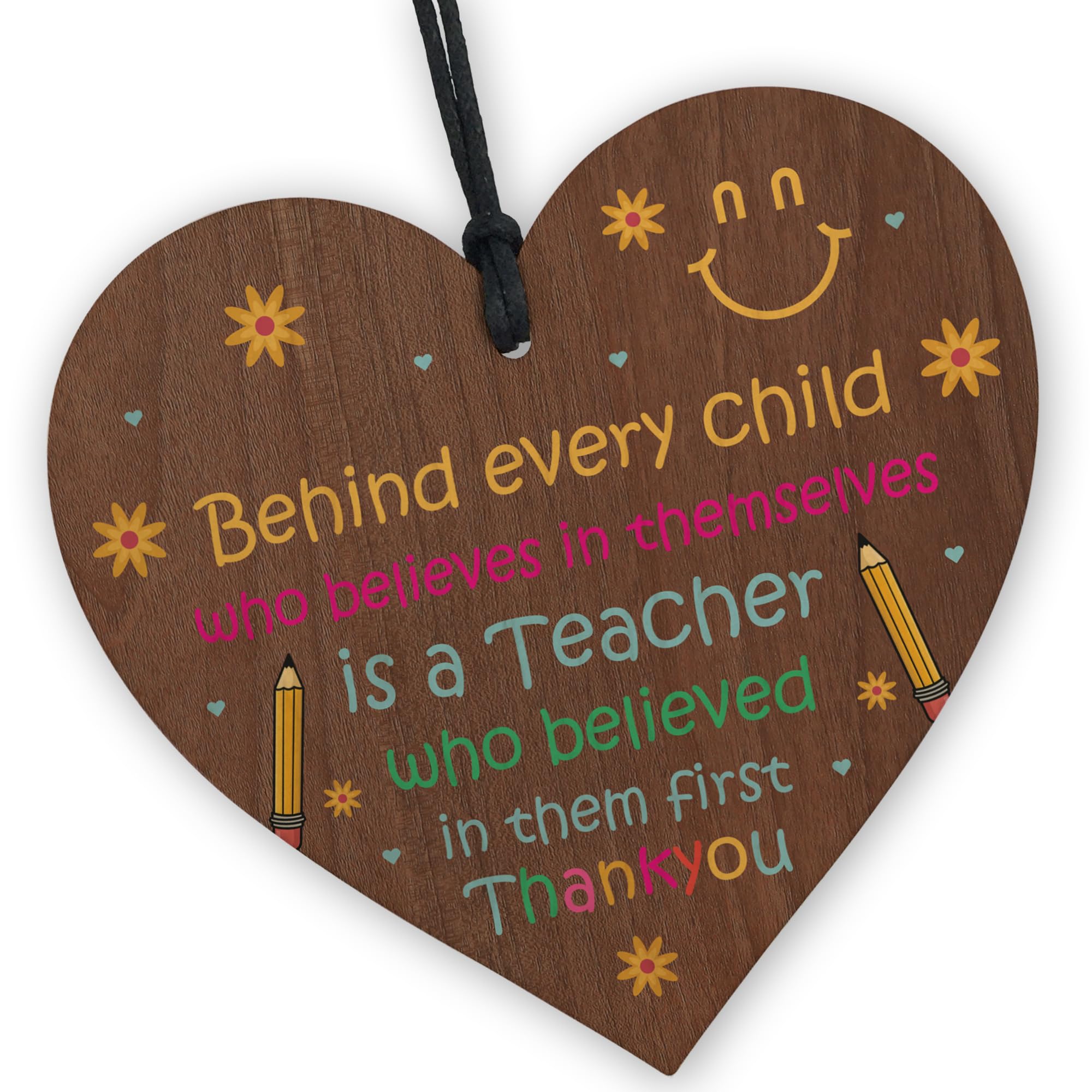 Red Ocean THANK YOU Gift For Teacher Leaving School Nursery Gift Teacher Plaque Teacher Gifts For Women Thank You Gifts For Her Teacher Teaching Assistant Gifts