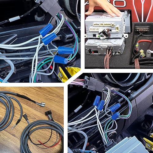 Miniatura 7 de RED WOLF Adaptador Conector de Arnés en T para Amplificador Subwoofer de Radio de Automóvil Compatible con Toyota Camry 2018-2023, Tacoma RAV4