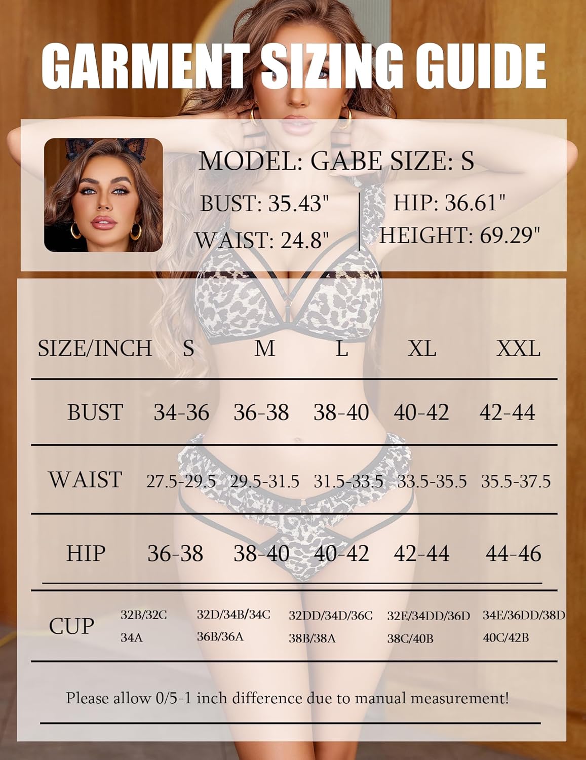 Avidlove Sexy Bra and Panty for Women Cut Out Lingerie Sets 2 Piece Mesh Triangle Bra Ruffle Panties - Image 6