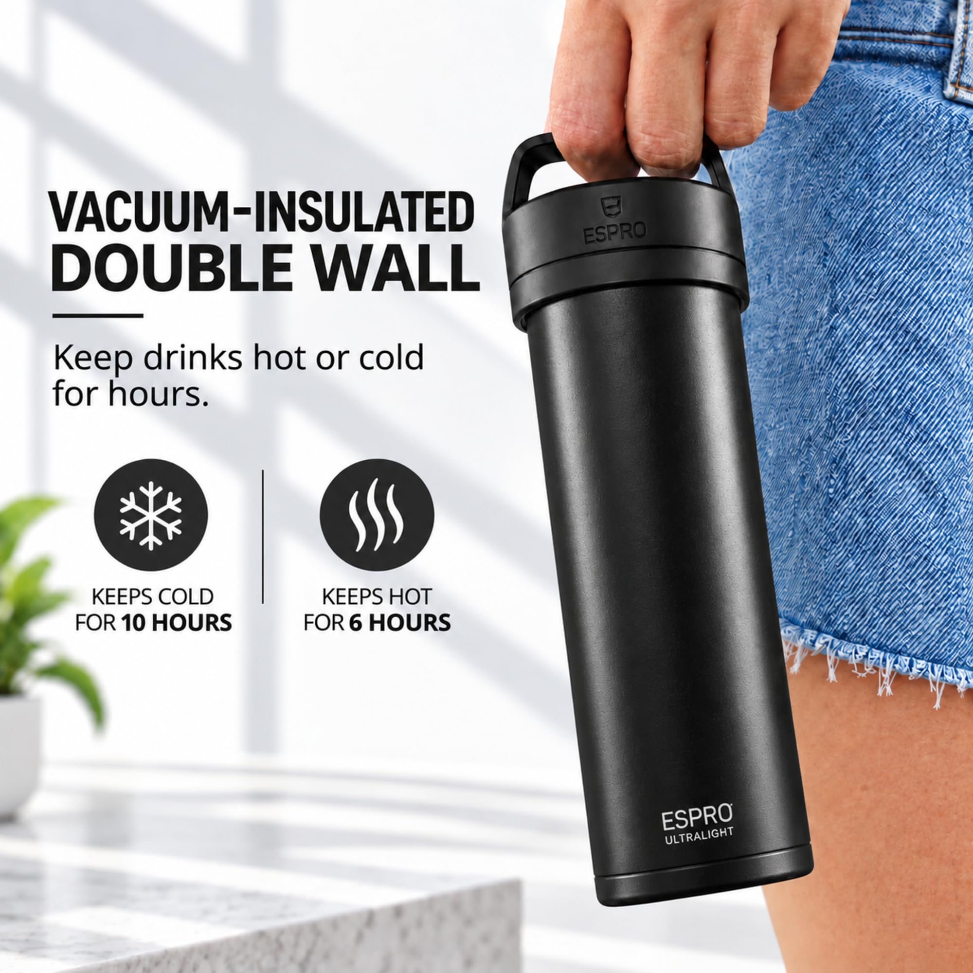 ESPRO P0 Ultralight French Press - Coffee on the Go -2