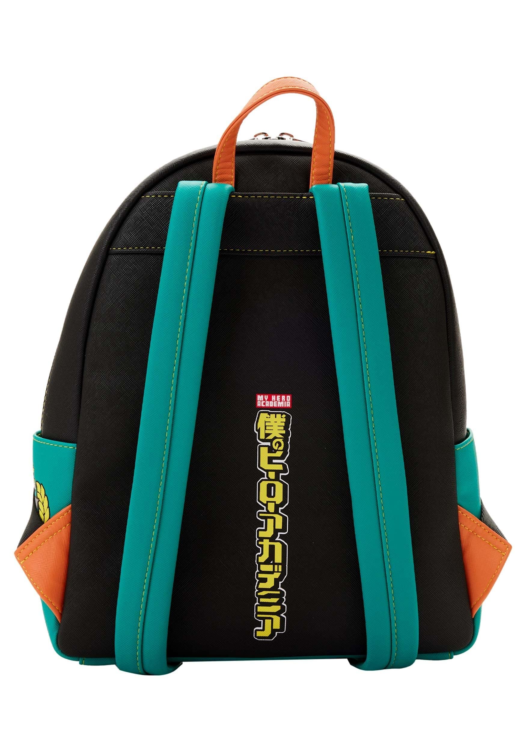 Loungefly My Hero Academia Triple Pocket Mini Backpack Standard