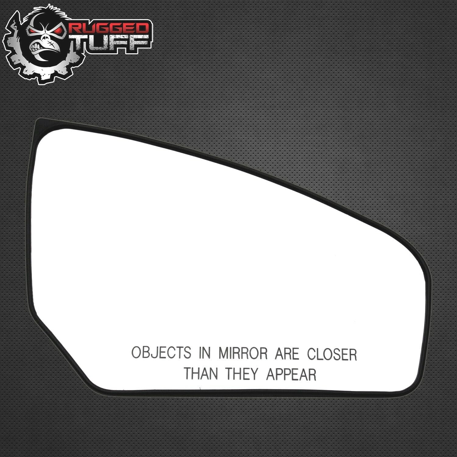 Passenger Side Mirror Glass Assembly With Plastic Backing Plate (Non-Heated) Compatible with 2007-2012 Nissan Sentra (Sedan 4-Door Models)