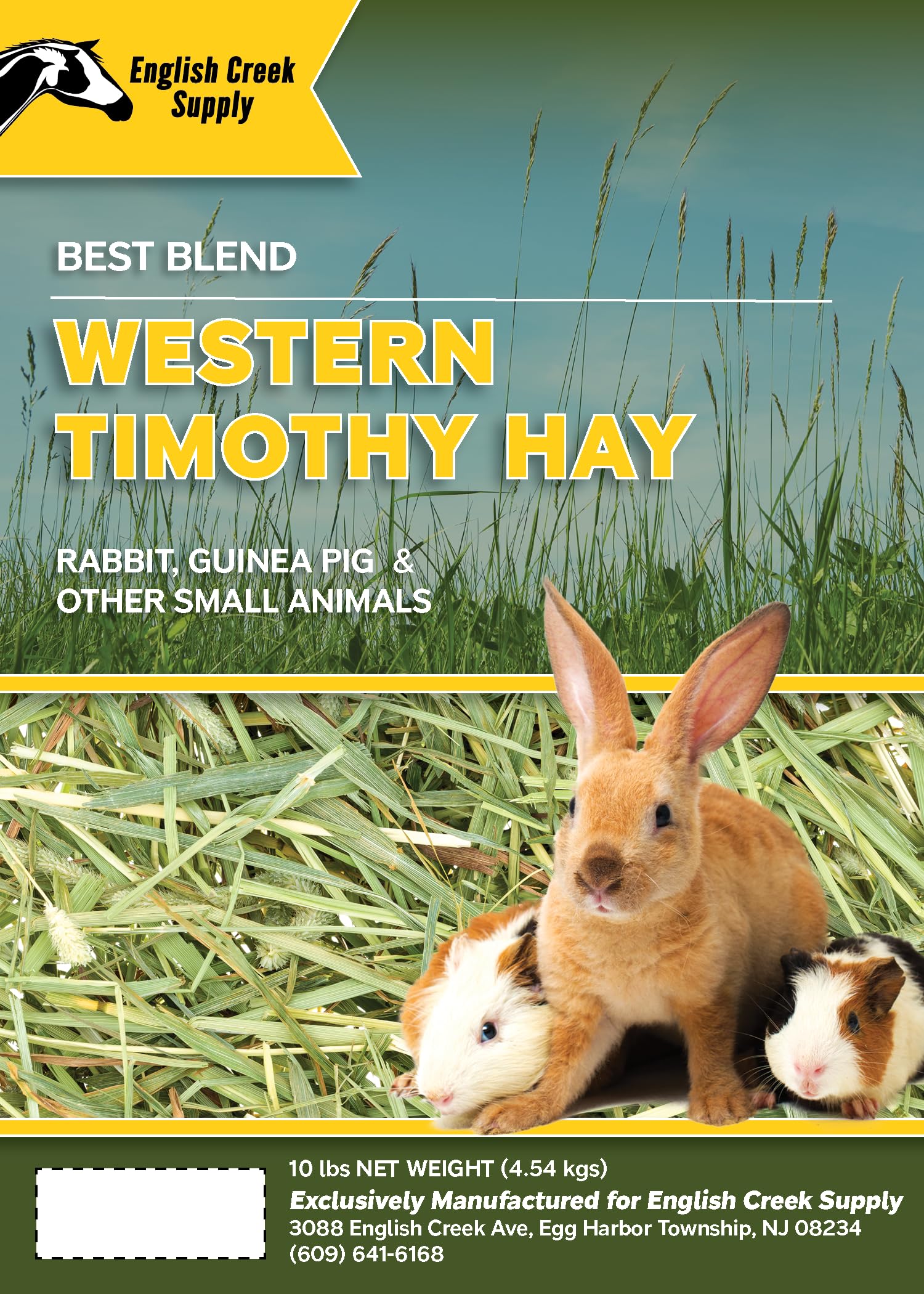 English Creek Supply Best Blend Western Timothy Grass (10 Lb Box)