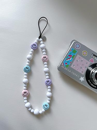 Miniatura 16 de Drawwind Correa universal con cuentas para teléfono, correa universal para teléfono celular, bonita pulsera de muñeca, cadena de cuentas, accesorios