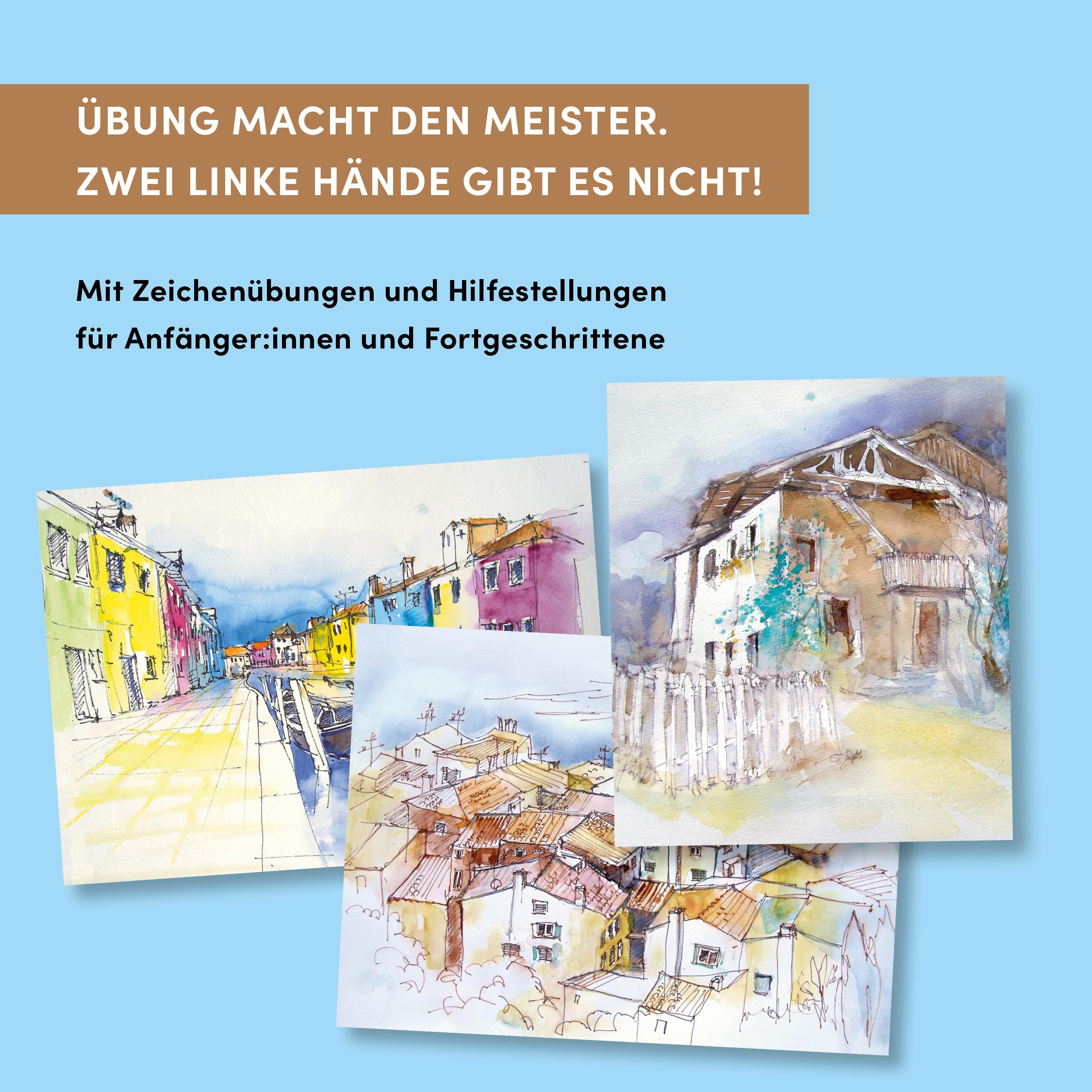 Richtig Sehen & locker Skizzieren: Praxisnah perspektivisch Zeichnen lernen. Mit Motivsucher