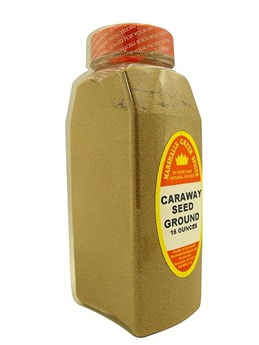 Condimento molido de semillas de alcaravea Marshalls Creek Spices de tamaño XL, 16 onzas disponible en Yaxa Peru