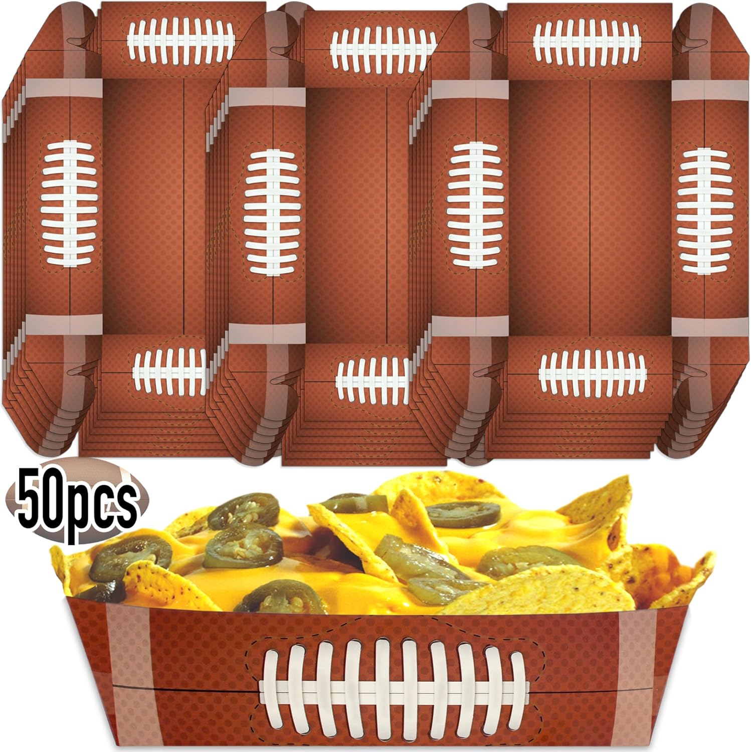 Football Disposable Paper Trays