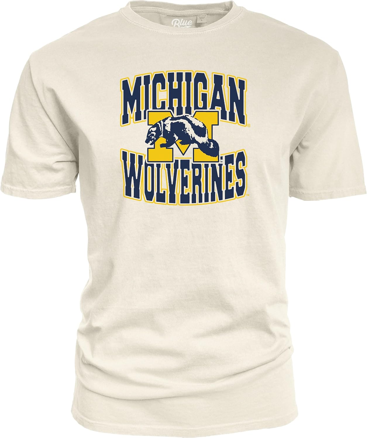 NCAA Officially Licensed T-Shirt Ringspun Vintage Vault Ivory