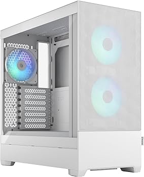 Amazon | Fractal Design Pop Air RGB White TG Clear Tint