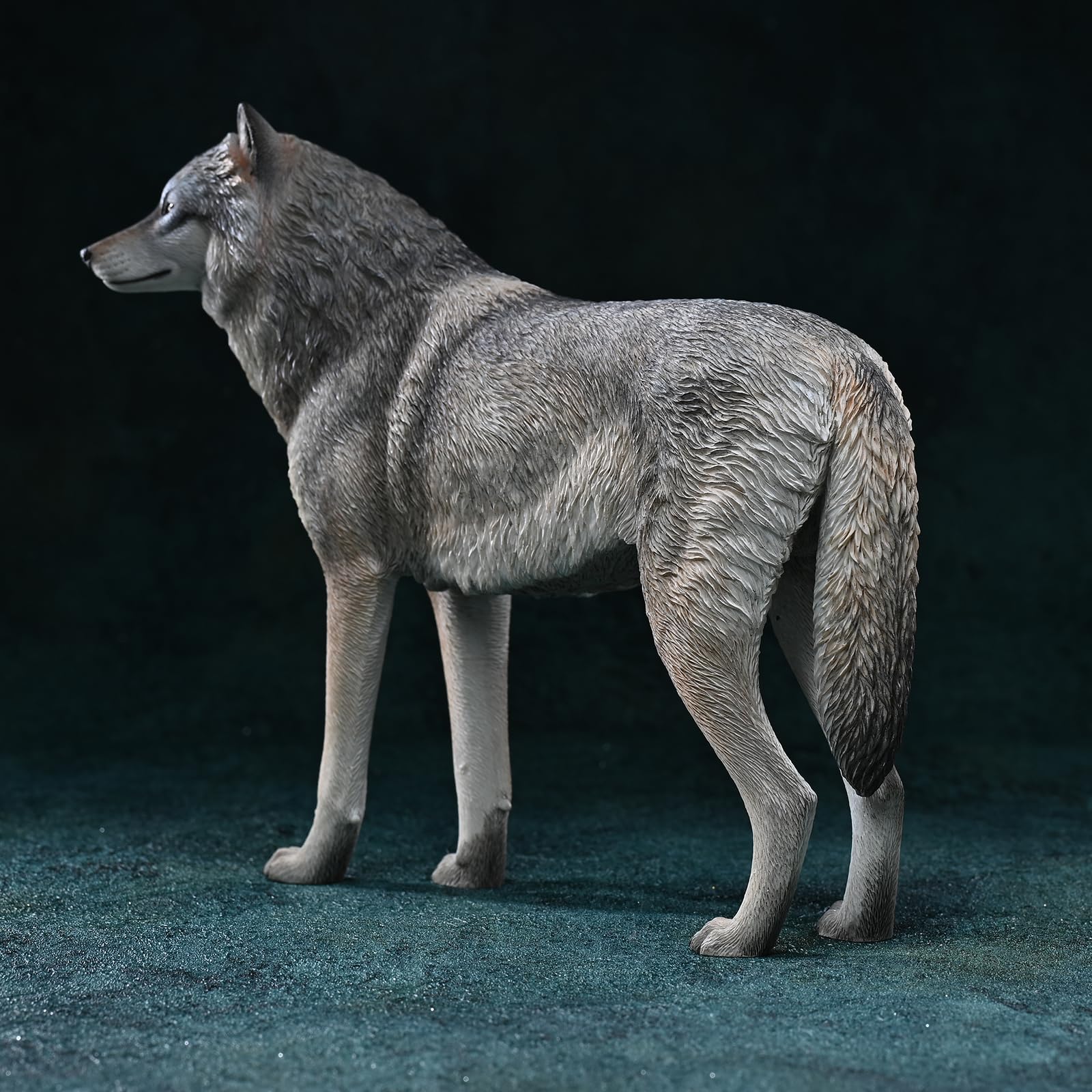 Amazon.co.jp: JXK 1/6 サイズ 北極狼 オオカミ 狼 ウルフ 動物 野生