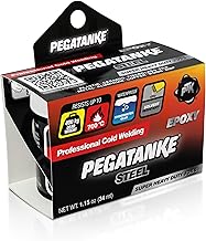 PEGATANKE EPOXIC STEEL BLACK 32GR.BICOMPONENT EPOXIC GLUE FOR ANY MATERIAL, GREY COLOR WITH STEEL WAVES, HIGH RESISTANCE, GLUE UNDER WATER, KIT 34 GRAMS.