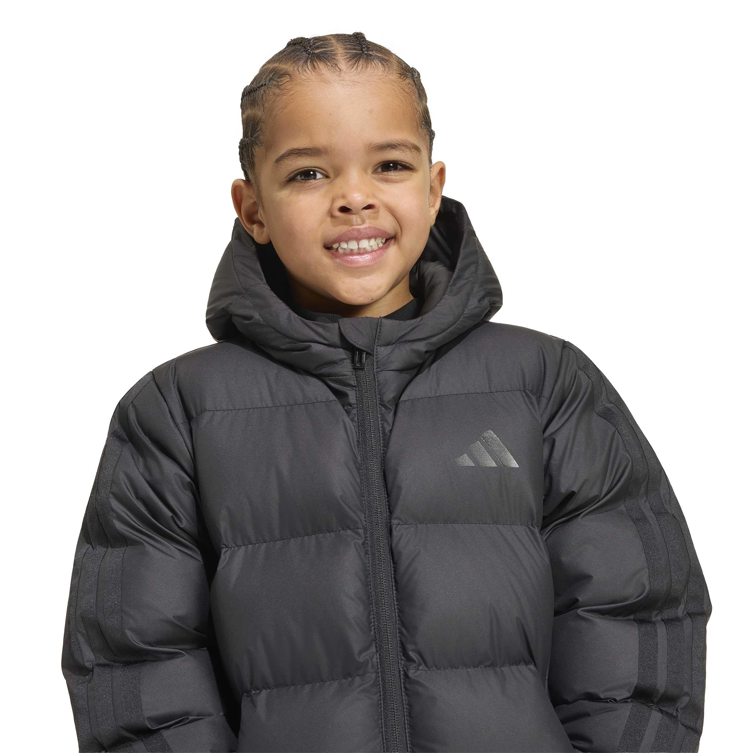adidas Unisex Kinder 3 Stripes Synthetic Down Jacke