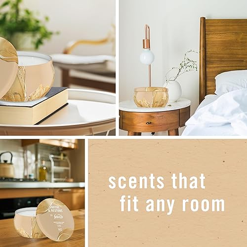 Miniatura 4 de Febreze Vela perfumada, calma y restaura el aroma, vela de 4 mechas de 11 onzas, paquete individual