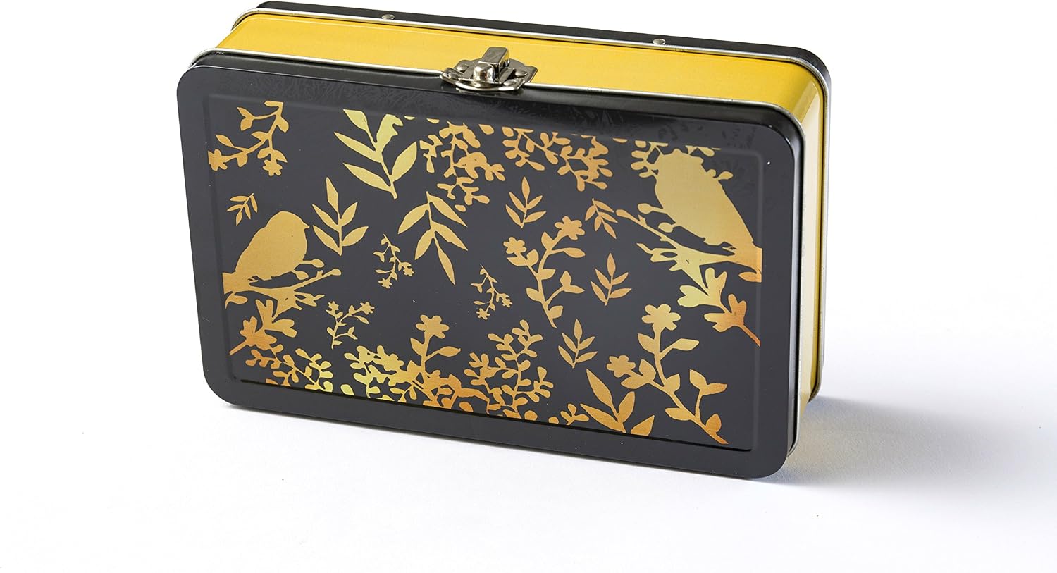 DAHO Metal Storage Box with Hinge for Office, School, Home, Makeup, Arts & Crafts and Accessories (Bird) image 3