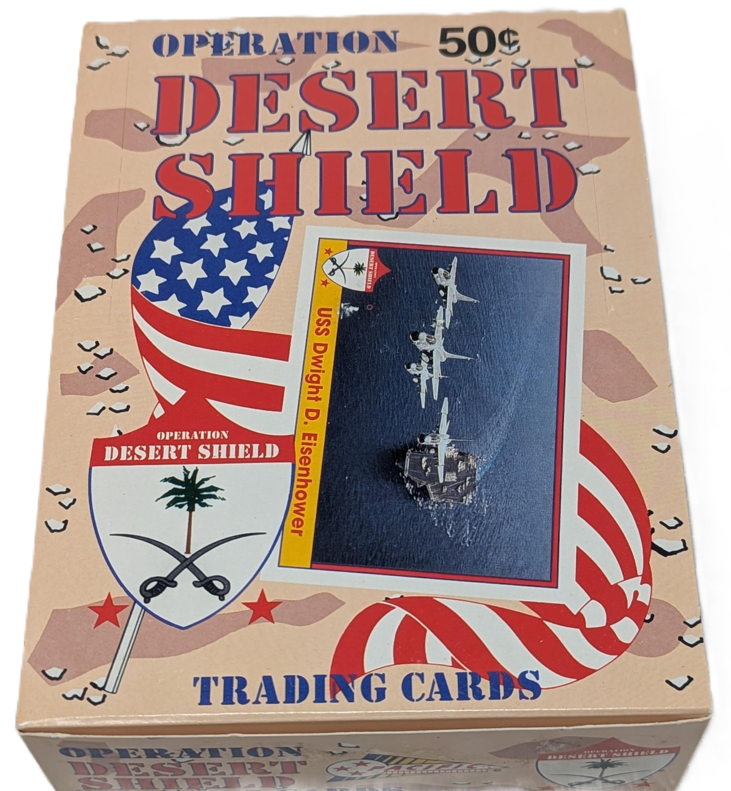 Amazon.com: Generic 1991 Operation Desert Shield Historic Military Trading Cards - Complete Unopened Box of 20 Packs (240 Cards) : Toys & Games Amazon.com: Generic 1991 Operation Desert Shield Historic Military Trading Cards - Complete Unopened Box of 20 Packs (240 Cards) : Toys & Games