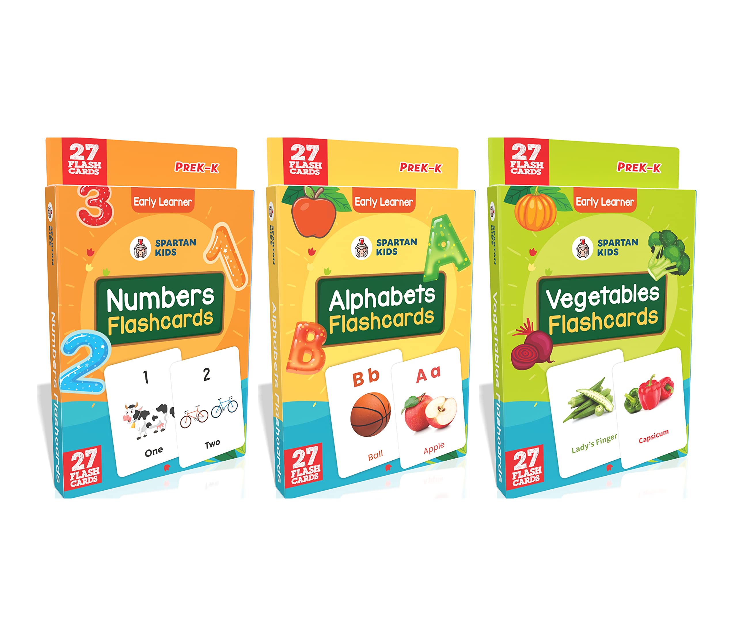 SPARTAN KIDS Flash Cards - Early Learning for Toddlers -23 SPARTAN KIDS Flash Cards - Early Learning for Toddlers -23