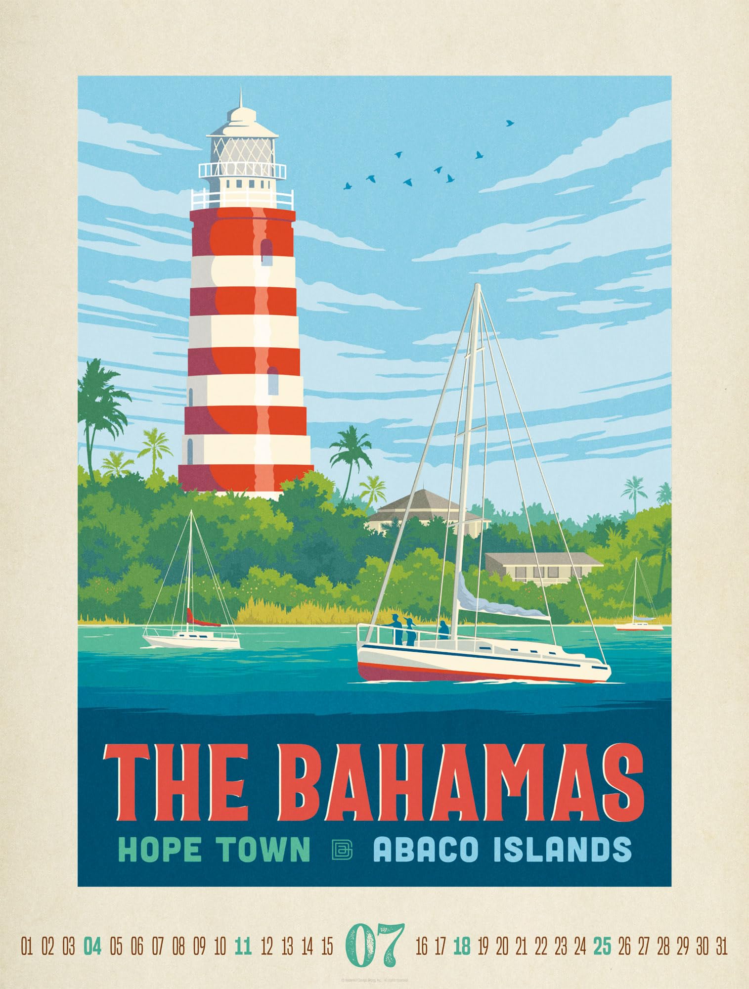 Travel Time Plakate-Kalender 2027 | Hochwertiger Vintage-Kalender im großen Hochformat (50x66 cm) | Reise-Plakate im Retro-Stil