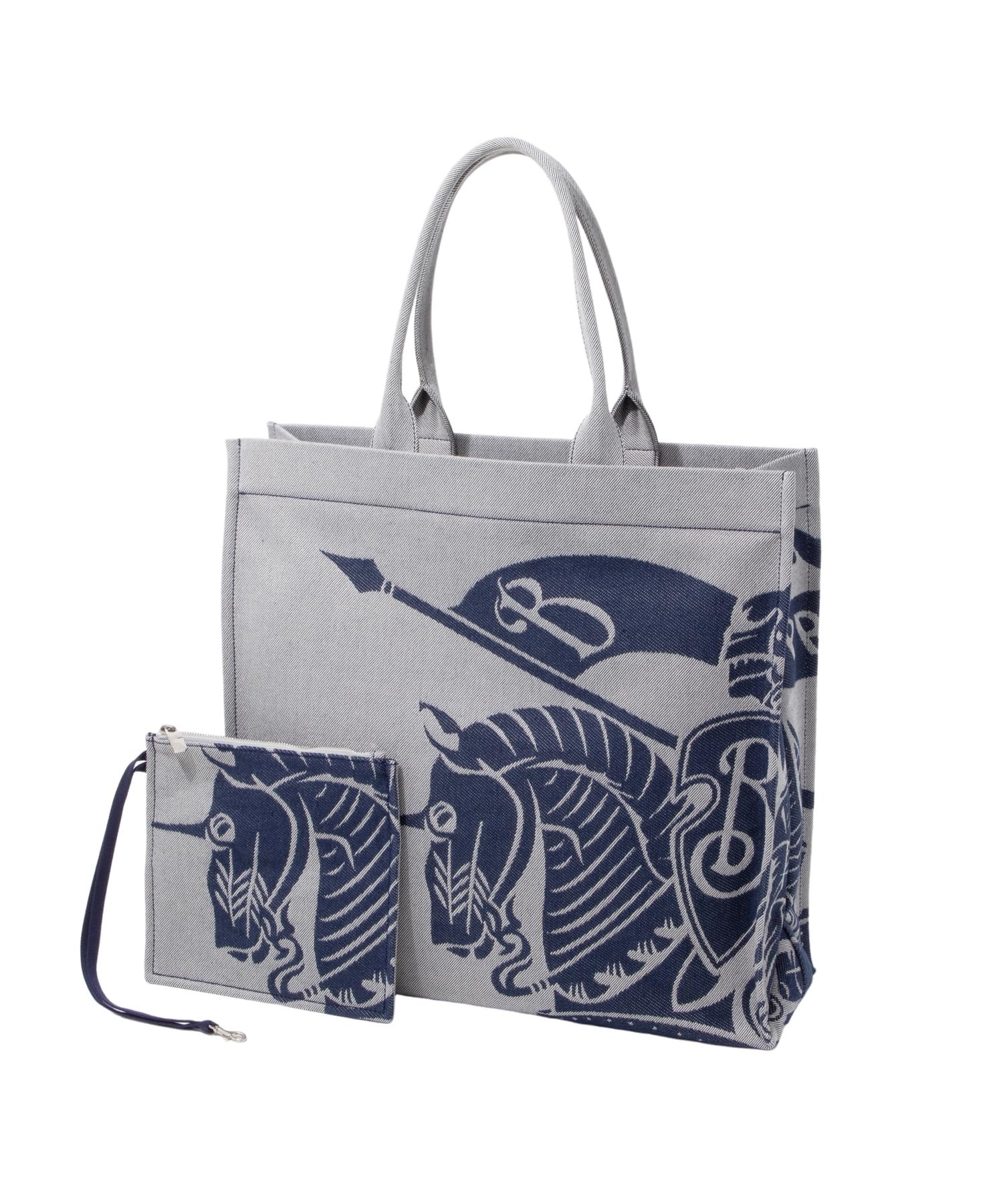 Burberry Burberry Medium Canvas Tote one size Grey