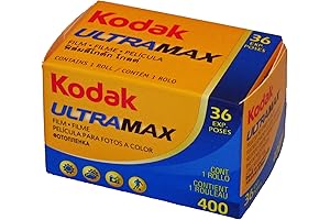 Kodak UltraMax 400 ISO 35mm Film: Capture Vibrant Moments with Enhanced Speed