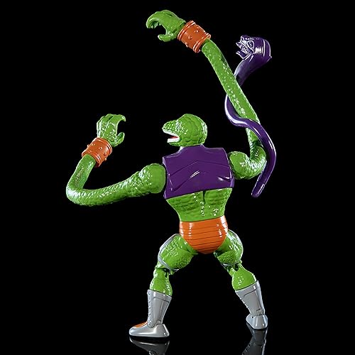 Miniatura 5 de Masters of the Universe Origins Figura de acción y accesorio, figura Sssqueeze con articulación y mini libro de cómics, 5.5 pulgadas