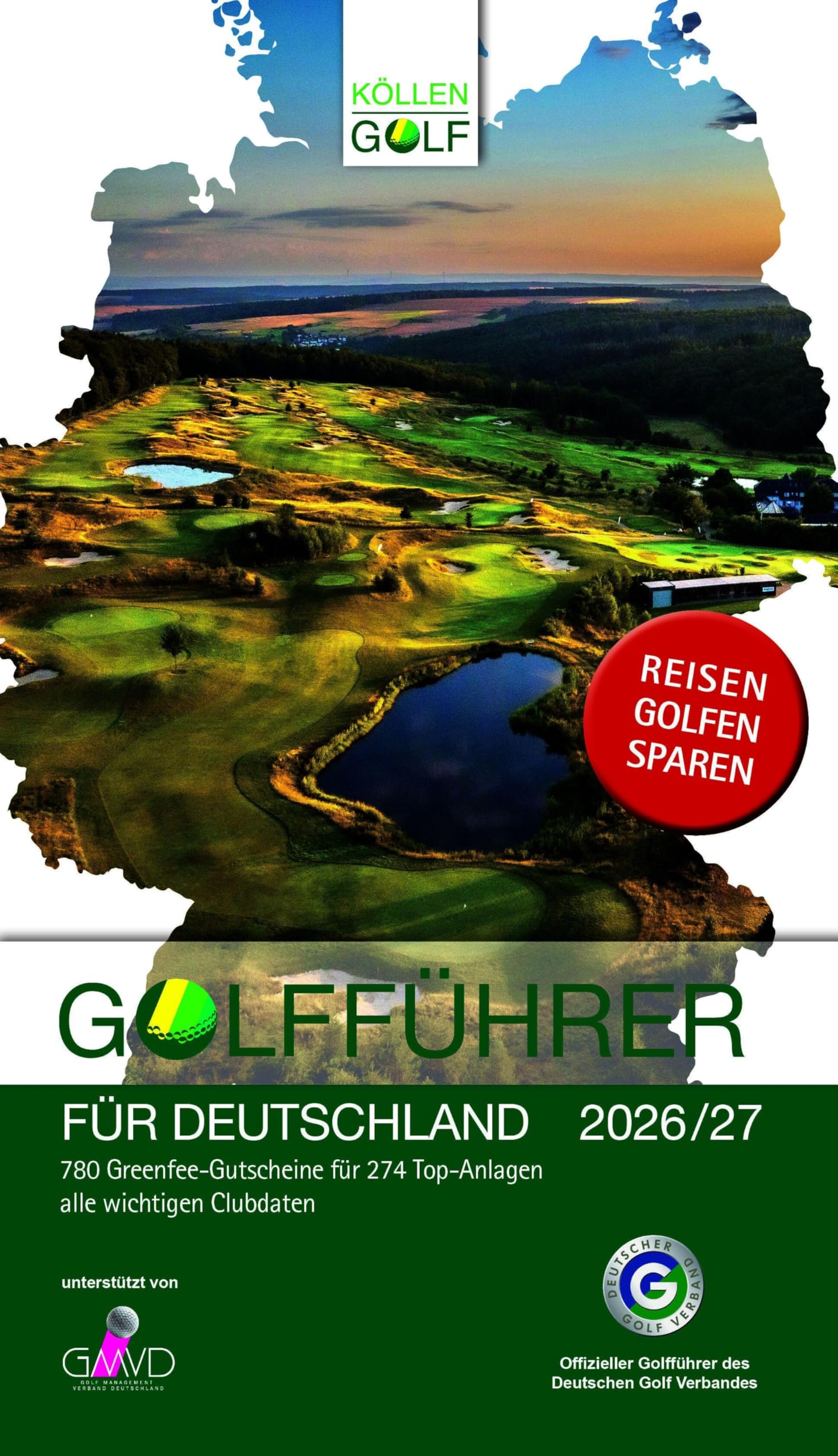 Golfführer für Deutschland 2026/27: Offizieller Golfführer des Deutschen Golf Verbandes (DGV)