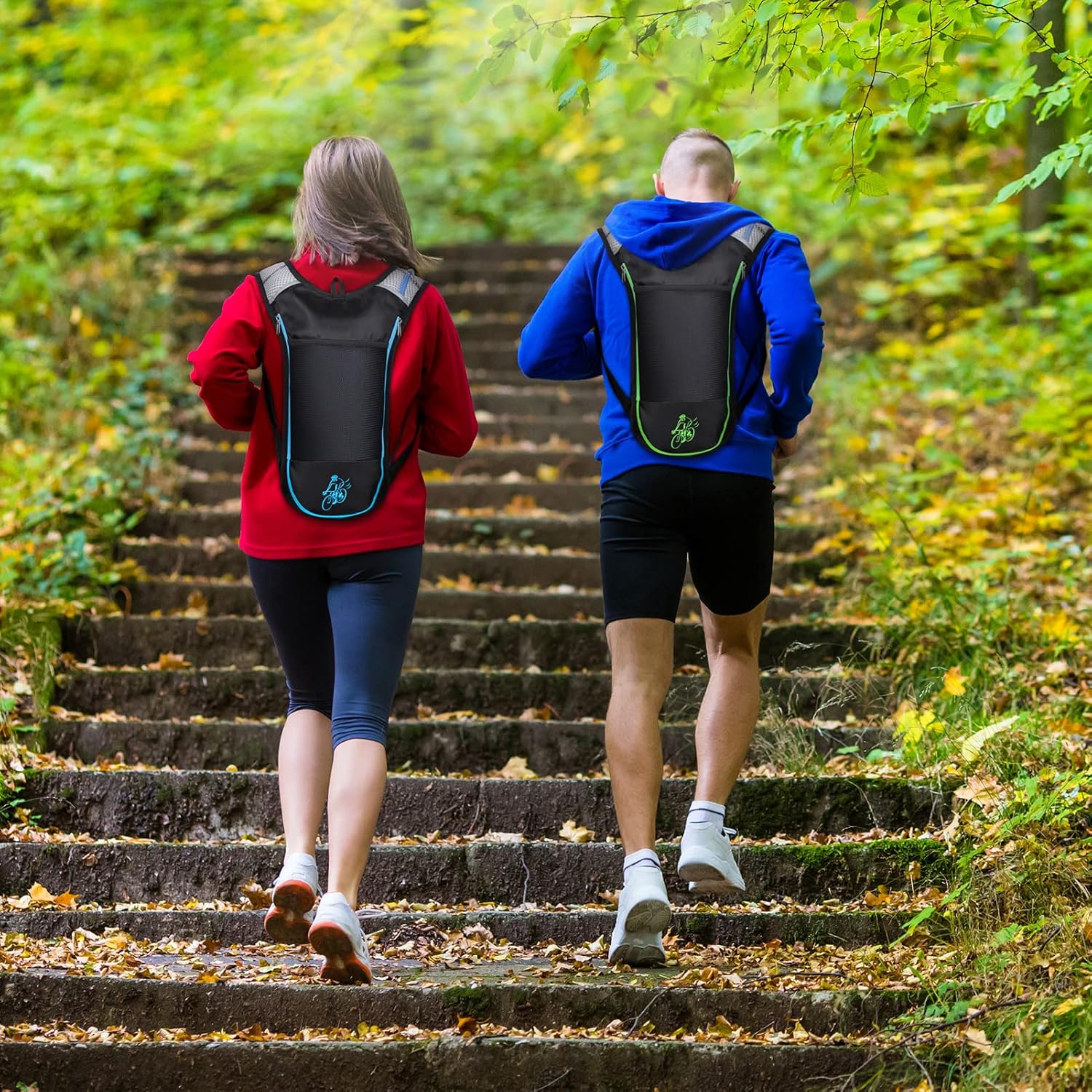 Hydration Pack Hydration Backpack with 2L Water Bladder ,Lightweight Rucksack for Climbing Hiking Cycling