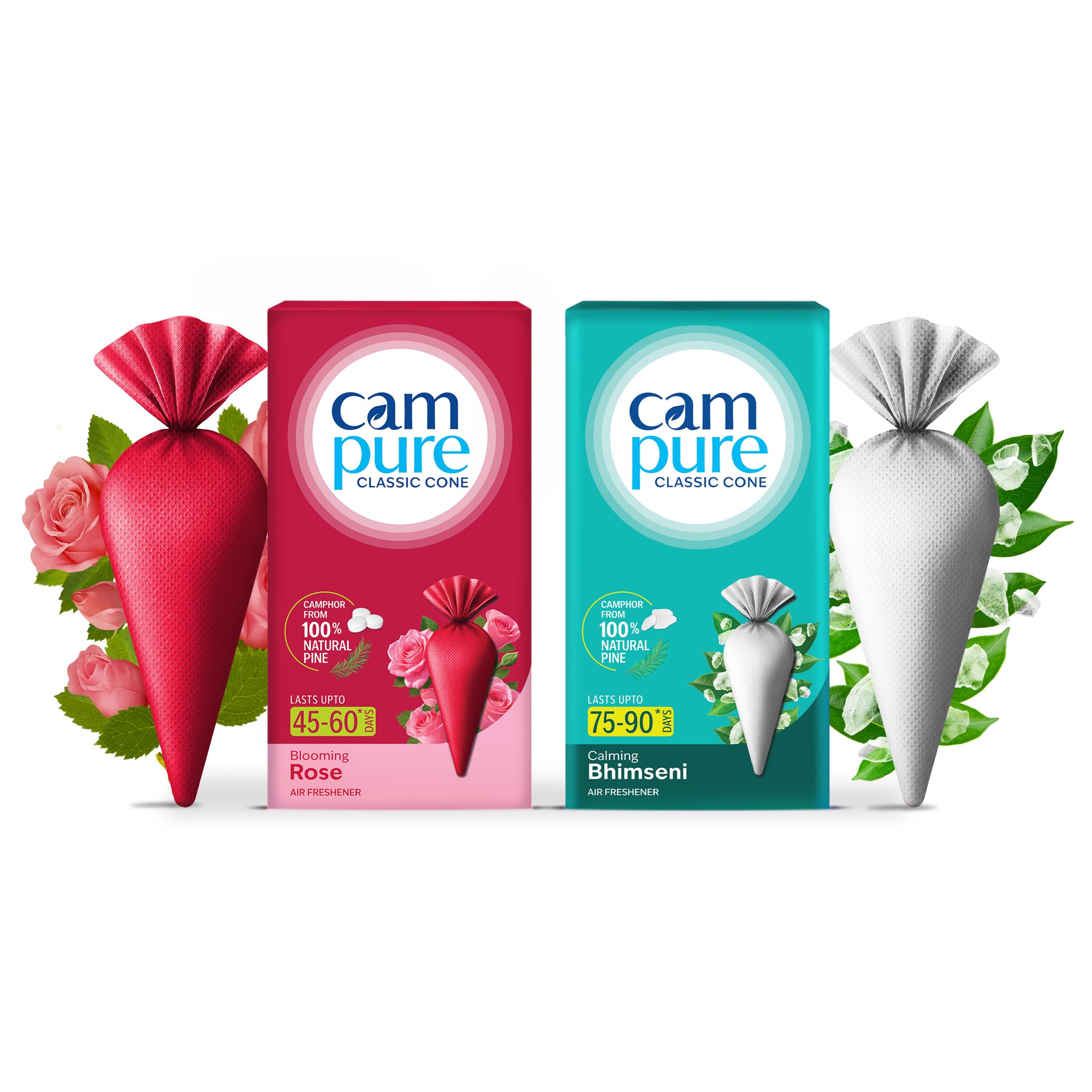 CamPure Camphor Cones - Lavender & Pine Pack -17