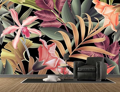 Miniatura 16 de Mural de pared con imagen de bosque y arroyo, papel tapiz grande con escena natural para dormitorio, sala de estar, fondo de TV, sofá, pared (no es