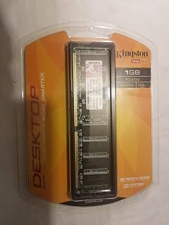 Kingston Technologies Memória de desktop DDR SDRAM de 1 GB (KVR400/1GR)