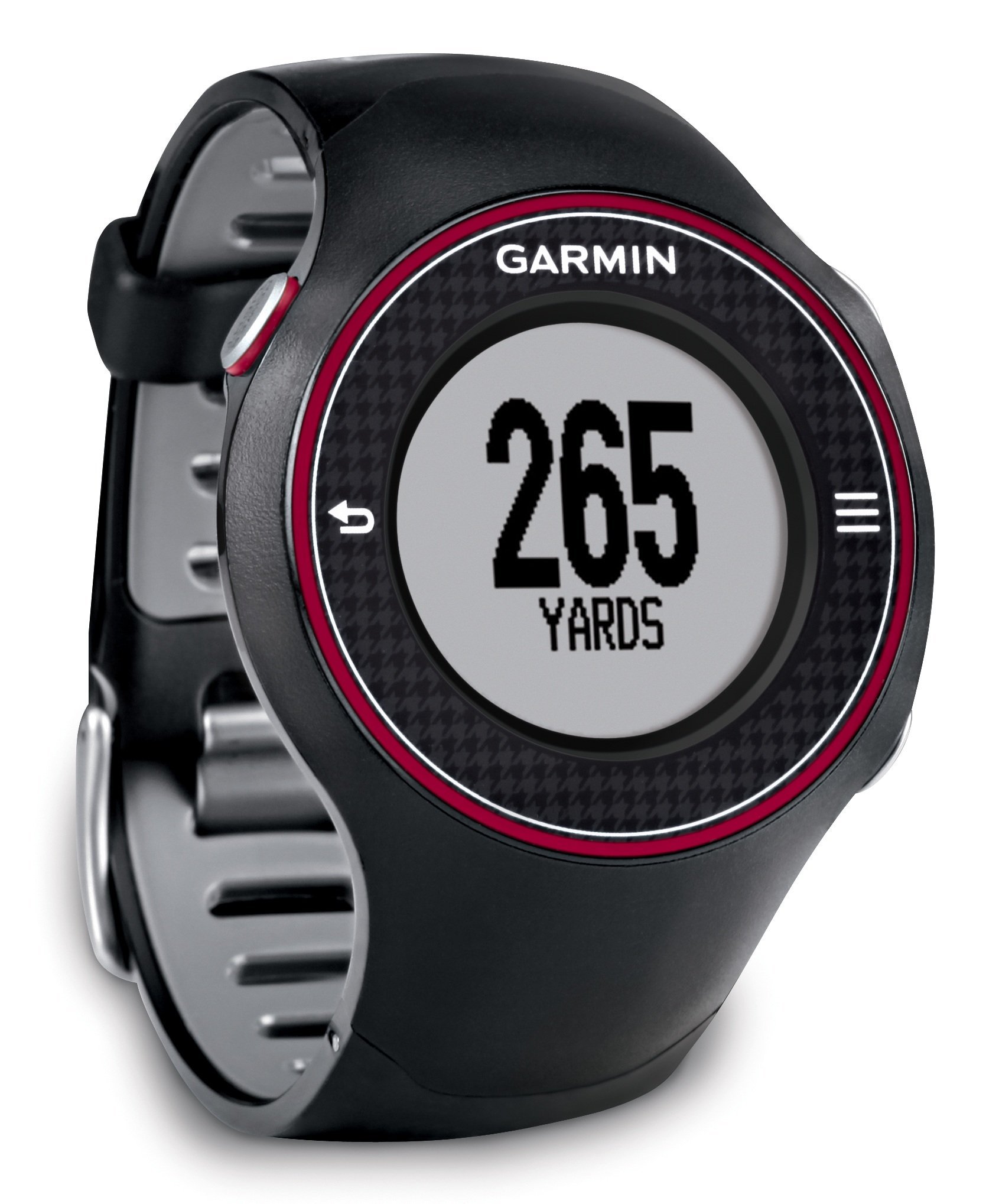 Garmin Approach S3 Orologio GPS Golf, Nero/Rosso