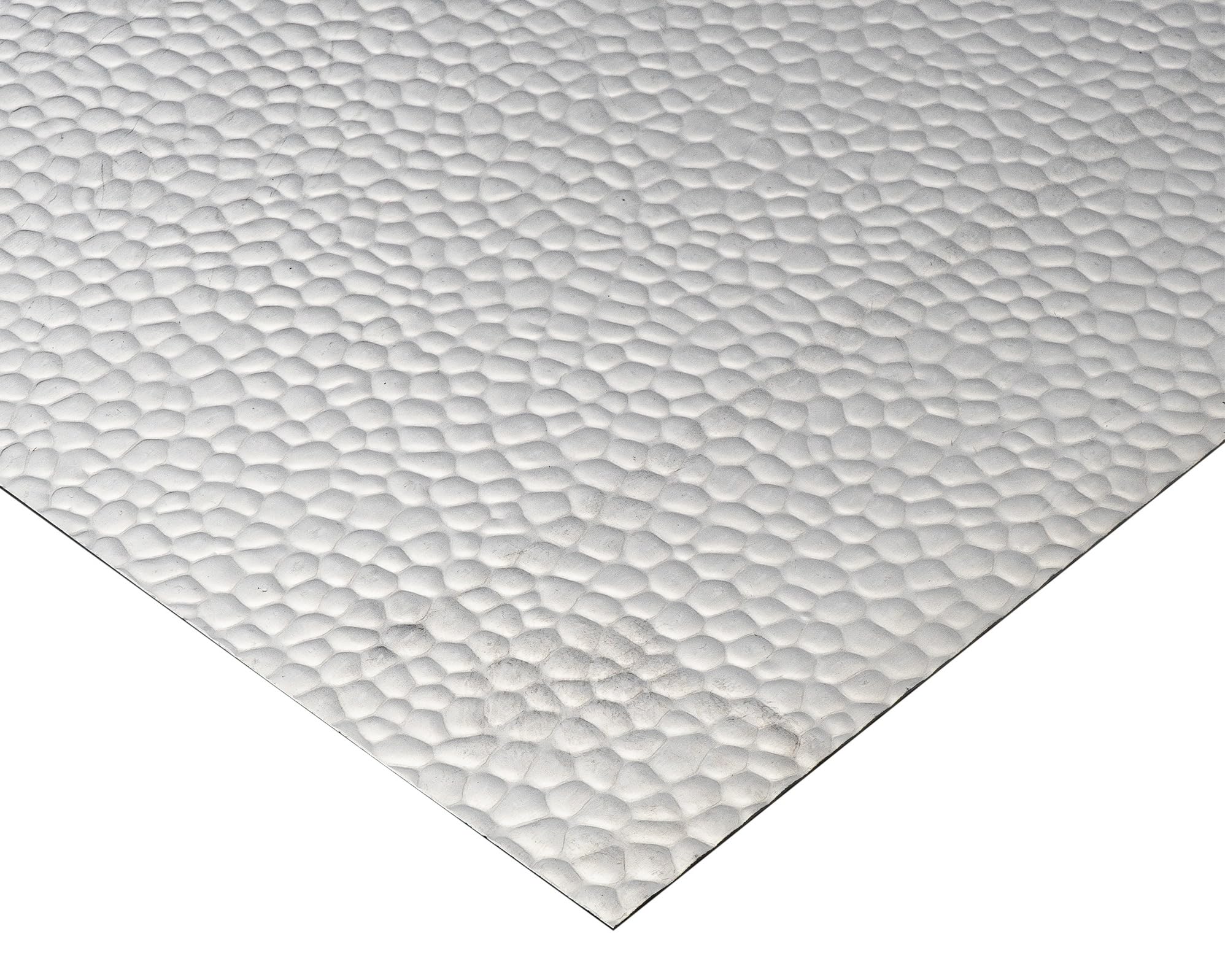 Aluminium blank Strukturblech gehämmert 1mm dick Zuschnitt individuell auf Maß NEU (500 x 300 mm)