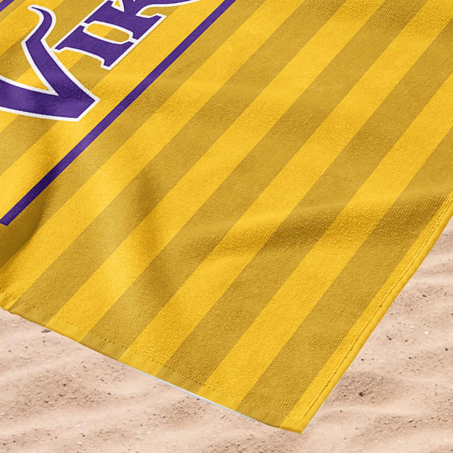 NORTHWEST NFL Minnesota Vikings 2-Pack Beach Towel Set, 30" x 60" Each, Standard, Team Colors - Image 5