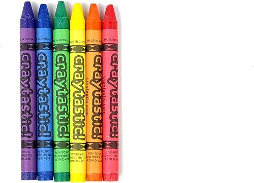 Miniatura 5 de PREMIUM crayones estuche de 264 (6 colores) Pruebas de seguridad. Compatible con ASTM d-4236