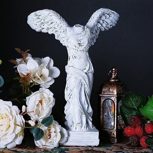 A.F.N.A.L Estatua Decorativa de la Victoria Alada de Samotracia Regalo, Mitología Griega y Romana Diosa Clásica, Réplica de Escultura de Resina